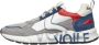 Voile blanche Grijze Club Sneakers Urban Stijl Multicolor Heren - Thumbnail 1