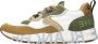 Voile blanche Suede and technical fabric sneakers Club01. Multicolor Heren - Thumbnail 2