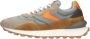 Voile blanche Suede and technical fabric sneakers Qwark Hype MAN Multicolor Heren - Thumbnail 8