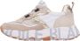 Voile blanche Beige Sneakers Club105 in leer nylon Beige Dames - Thumbnail 13