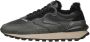 Voile blanche Leather and fabric sneakers Qwark Hype FUR MAN Black Heren - Thumbnail 1