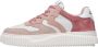 Voile blanche Leather and suede sneakers Laura Pink Dames - Thumbnail 1