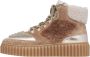 Voile blanche Leather and wool sneakers EVA Hike Brown Dames - Thumbnail 1