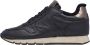 Voile blanche Leather and wool sneakers Julia Black Dames - Thumbnail 1