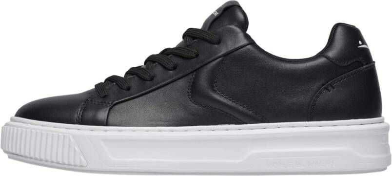 Voile blanche Leather sneakers Forx 4. Black Heren