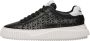 Voile blanche Leather sneakers Herika Perforated Black Dames - Thumbnail 1