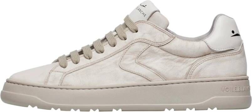 Voile blanche Leather sneakers Layton 100 Beige Heren