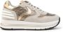 Voile blanche Maran Power Sneakers met Metallic Accents Blue Dames - Thumbnail 1