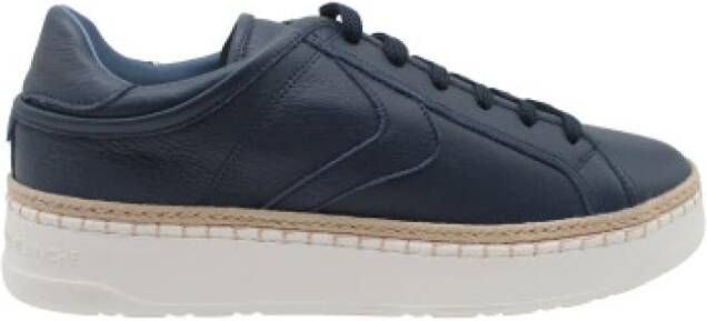 Voile blanche Heren Layton Rope Leren Sneakers Blue Heren