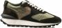 Voile blanche Qwark Man Army-Mimetico Verde Sneakers Groen Heren - Thumbnail 3