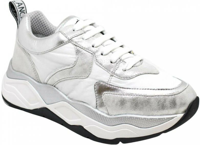 Voile blanche Zilver Metallic Sneakers Gray Dames