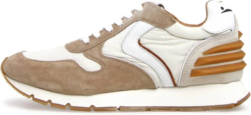 Voile blanche Beige Sneakers Stijlvol Comfortabel Casual Wear Brown Heren