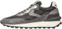 Voile blanche Leather and technical fabric sneakers Qwark Hype MAN Gray Heren - Thumbnail 4