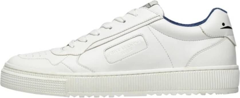 Voile blanche Heren Lage Bicolor Sneaker voor Sportieve en Jeugdige Stijl White Heren