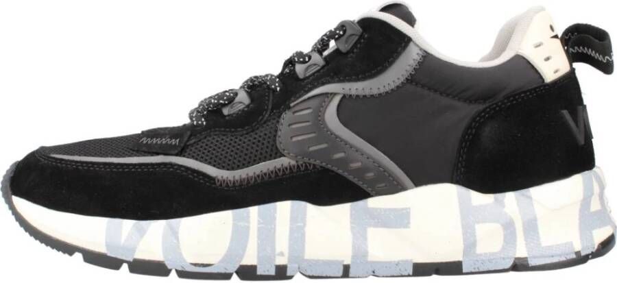 Voile blanche Stijlvolle Club01 Herensneakers Black Heren