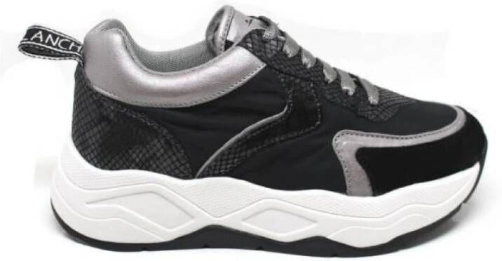 Voile blanche Stijlvolle Damessneakers Black Dames