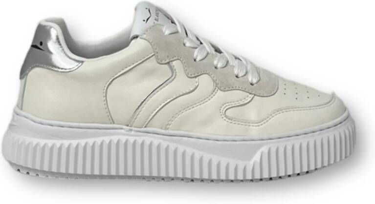 Voile blanche Stijlvolle Laura Sneakers voor Vrouwen Beige Dames