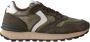 Voile blanche Stijlvolle Paris Race Sneakers Green Heren - Thumbnail 1