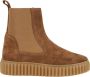 Voile blanche Stijlvolle Sneakers voor Dagelijks Gebruik Brown Dames - Thumbnail 1