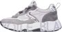 Voile blanche Suede and fabric sneakers Club105. Gray Dames - Thumbnail 1