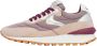 Voile blanche Suede and fabric sneakers Qwark Hype Woman Multicolor Dames - Thumbnail 1