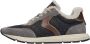 Voile blanche Suede and fabric sneakers Storm 015 FUR Man. Gray Heren - Thumbnail 1