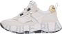 Voile blanche Suede and technical fabric sneakers Club105. White Dames - Thumbnail 2