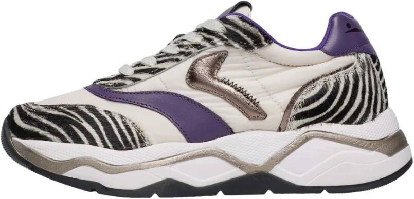 Voile blanche Suede and technical fabric sneakers Club108. Multicolor Dames