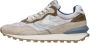 Voile blanche Suede and technical fabric sneakers Qwark Hype MAN Beige Heren - Thumbnail 5