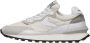 Voile blanche Suede and technical fabric sneakers Qwark Hype MAN White Heren - Thumbnail 1