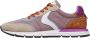 Voile blanche Suede and technical fabric sneakers Storm 015 Woman Purple Dames - Thumbnail 1