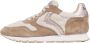 Voile blanche Suede and wool sneakers Julia Brown Dames - Thumbnail 1