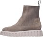 Voile blanche Suede ankle boots Grenelle Chelsea Gray Dames - Thumbnail 1