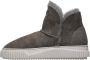 Voile blanche Suede ankle boots Land Gray Dames - Thumbnail 1