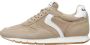 Voile blanche Suede sneakers Julia Beige Dames - Thumbnail 1