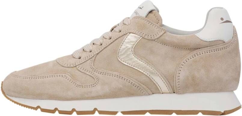 Voile blanche Suede sneakers Julia Beige Dames