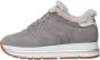 Voile blanche Suede sneakers Maran FUR Gray Dames - Thumbnail 1