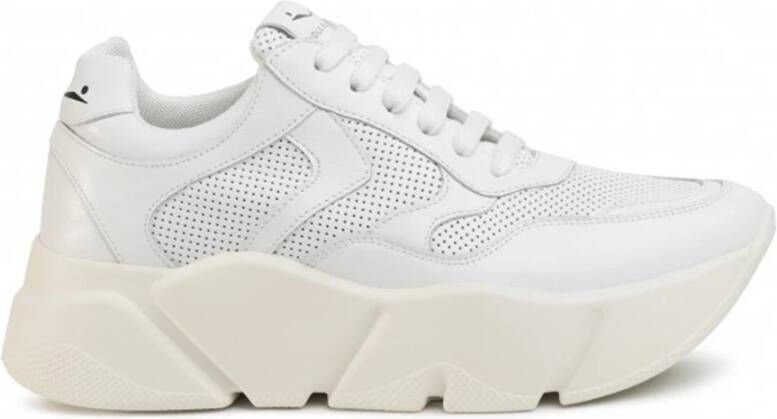 Voile blanche Witte Damessneakers White Dames