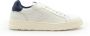 Voile blanche Witte Leren Sneakers Contrast Top White Heren - Thumbnail 1