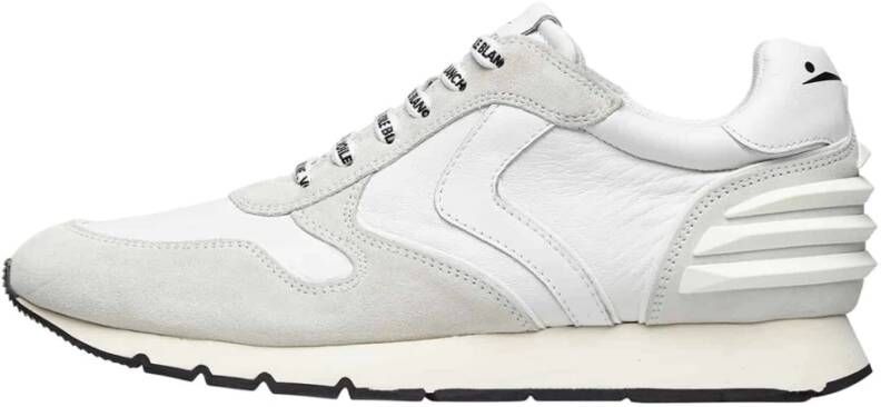 Voile blanche Witte Leren Sneakers Liam Power White Heren