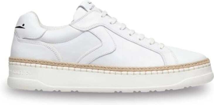 Voile blanche Witte Sneakers Stijlvol en Trendy White Heren