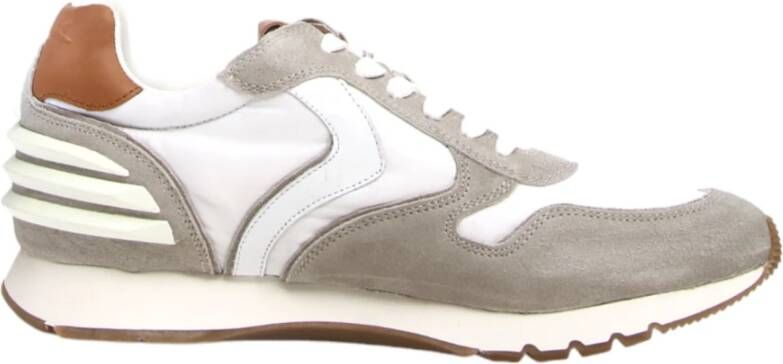 Voile blanche Witte Sneakers White Heren