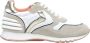 Voile blanche Witte Casual Textiel Sneakers met 2cm Rubberen Zool White Dames - Thumbnail 1