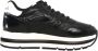 Voile blanche Zwarte Sneakers Maran Shiny Nappa Black Dames - Thumbnail 1