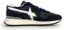 W6Yz Technical fabric and suede sneakers Yak-M. Blue Heren - Thumbnail 7