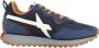 W6Yz Blauwe Technische Sneakers Urban Twist Multicolor Heren - Thumbnail 1