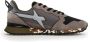 W6Yz Technical fabric and suede sneakers Jet-M. Gray Heren - Thumbnail 7