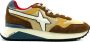 W6Yz Bruine Sneakers Yak Model Multicolor Heren - Thumbnail 1