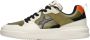 W6Yz Faux leather and suede sneakers Bond 2-M. Green Heren - Thumbnail 1