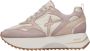 W6Yz Leather and technical fabric sneakers Anny 2 W. Pink Dames - Thumbnail 1